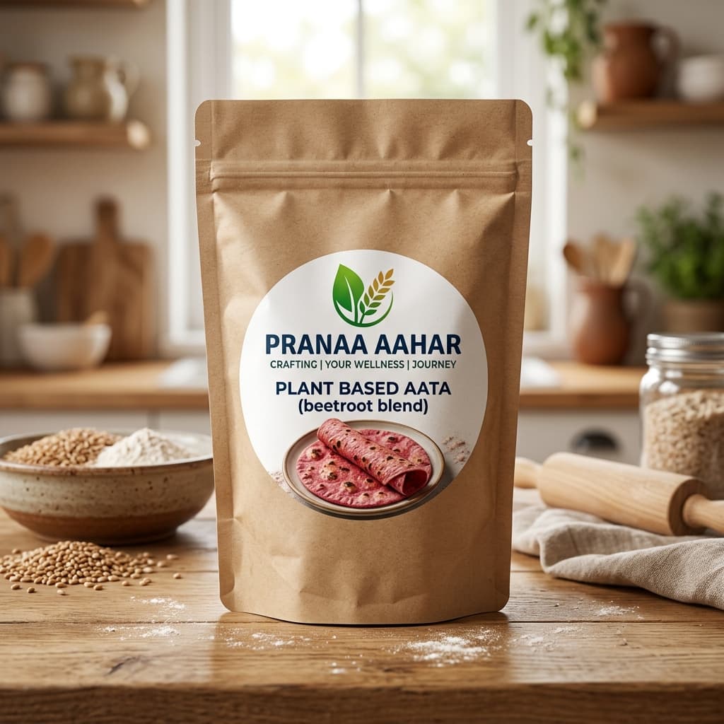Plant Based Aata (Beetroot Blend)